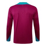Barcelona Training Tracksuit Red 1:1 Quality Soccer Jersey 24/25