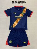 Girona Away  Kids Kits 1:1 Quality  Soccer Jersey 24/25