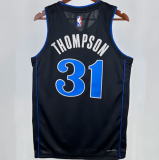 Mavericks THOMPSON #31 Black City Edition 1:1 Quality NBA Jersey 2025