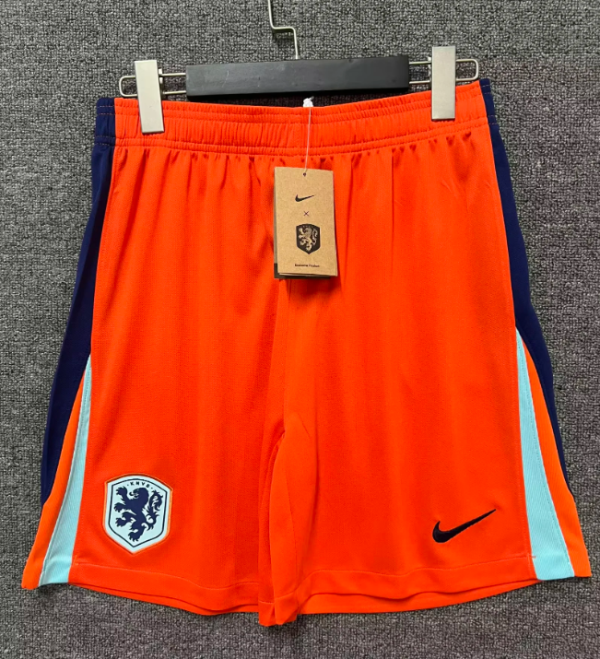 Netherlands Home Shorts 1:1 Quality Soccer 24/25