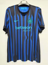 Inter Milan Home Fans 1:1 Quality Soccer Jersey 25/26 Inter Milan Home Fans 1:1 Quality Soccer Jersey 25/26