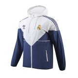 Real Madrid White Windbreaker 24/25