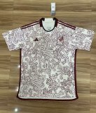Mexico Away White Fans 1:1 Quality Retro Soccer Jersey 2022