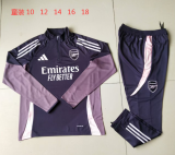 Arsenal  Purple Kids  1:1 Quality Training Jersey 24/25