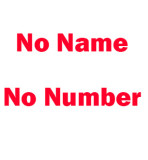 No Name No Number No Name No Number