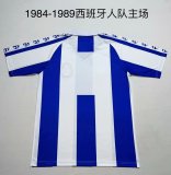 Spain Home Fans 1:1 Quality Retro Soccer Jersey 1984/1989