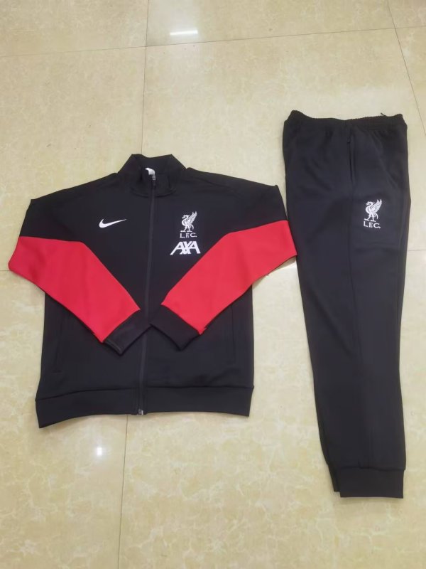 Liverpool Black Jacket Tracksuit 1:1 Quality 24/25