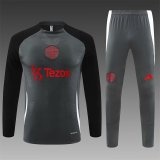 Manchester United Dark Grey Player 1:1 Quality Training Jersey 24/25