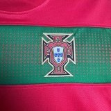 2010 Portugal Home Fans 1:1  Quality Retro Soccer Jersey