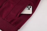 24/25 Ajax Maroon Jacket Tracksuit 1:1 Quality