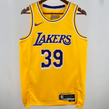 Lakers HOWARD #39 Yellow  1:1 Quality NBA Jersey 24/25