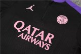 24/25 PSG Training  Suit  Black Violet  1:1 Quality Training Jersey