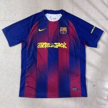 Barcelona  Home  Fans 1:1 Quality Soccer Jersey 25/26（联名版）