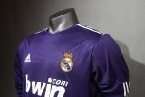 Retro Real Madrid Third Long Sleeve Player 1:1 Quality Soccer Jersey 2010/2011