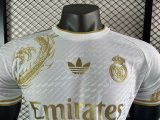 24/25  Real Madrid  Special  Edition Loong White  Player 1:1 Quality Soccer Jersey