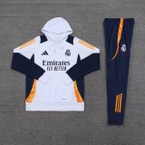 Real Madrid  Hooded Long Sleeved 1:1 Training suit 24/25