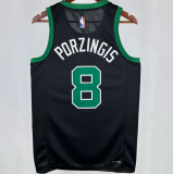 Celtics PORAIGIS #8  Black1:1 Quality NBA Jersey 2025