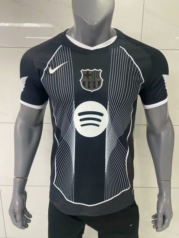 Barcelona Special Edition Black Fans 1:1 Quality Soccer Jersey 25/26