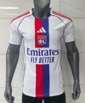 Lyonnais Home Fans 1:1 Quality Soccer Jersey 25/26
