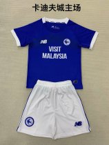 Cardiff City Home Kids Kits 1:1 Quality Soccer Jersey 24/25 Cardiff City Home Kids Kits 1:1 Quality Soccer Jersey 24/25