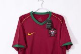 2006  Portugal Home  Fans 1:1 Retro Soccer Jersey