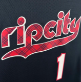 Trail Blazers SIMMONS #1 Black City Edition 1:1 Quality NBA Jersey 24/25