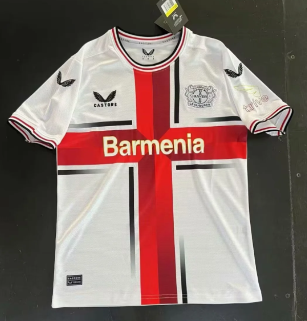 Bayer Leverkusen Limited edition White Fans Version Soccer Jersey 24/25