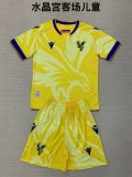 Crystal Palace Away Kids Kits 1:1 Soccer Jersey 24/25