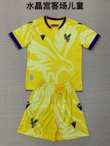 Crystal Palace Away Kids Kits 1:1 Soccer Jersey 24/25