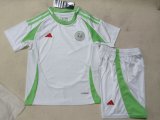 Algeria Home Kids 1:1 Quality Soccer Jersey 24/25