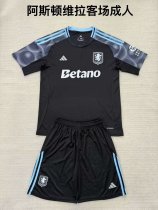 Aston Villa Away Adult Kits 1:1 Quality Soccer Jersey 25/26(成人套装) Aston Villa Away Adult Kits 1:1 Quality Soccer Jersey 25/26(成人套装)