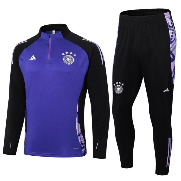 Germany Purple Training Clothes 1:1 Quality Soccer Jersey 24/25