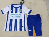 Brighton  Home  Kids Kits 1:1 Quality Soccer Jersey 24/25