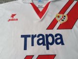 Rayo Vallecano Home Fans Retro 1:1 Quality Soccer Jersey 1997/1998