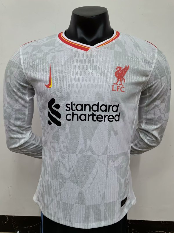 Liverpool  Third Long Sleeve Player 1:1 Quality Soccer Jersey 24/25