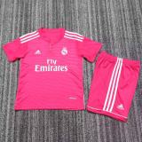 Real Madrid Away  Kids Kits 1:1 Quality Soccer Jersey 2014/2015