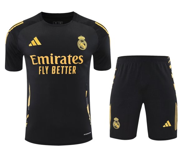 Real Madrid Black 1:1 Quality Training Jersey(A-Set) 24/25