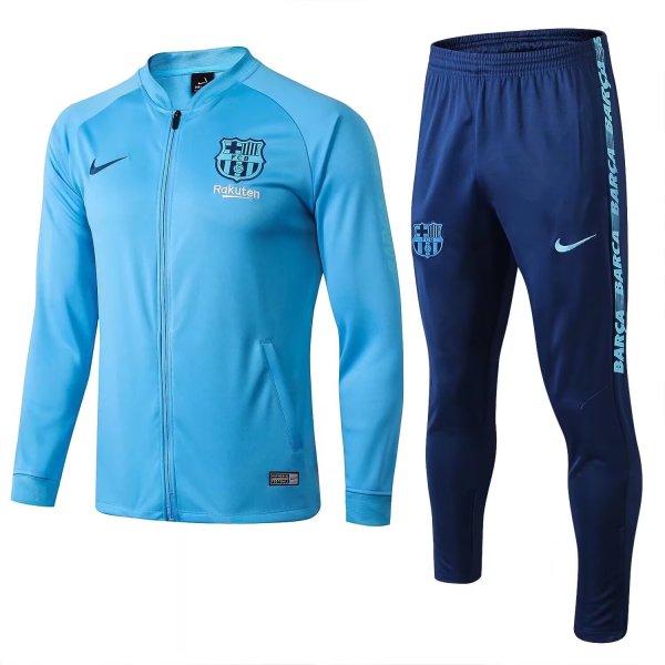 Barcelona Jacket Tracksuit Blue 1:1 Quality 19/20