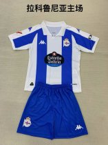 Deportivo Home Kids Kits 1:1 Soccer Jersey 24/25 Deportivo Home Kids Kits 1:1 Soccer Jersey 24/25