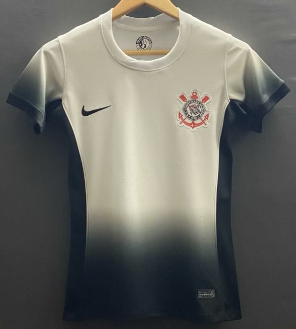 Corinthians Home Woman's Fans 1:1 Quality Soccer Jersey 24/25