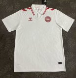 Denmark Away Fans 1:1 Quality Soccer Jersey 24/25
