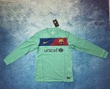 2010/2011  Barcelona Away Long sleeve Retro 1:1 Quality Soccer Jersey