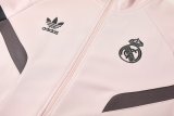 Real Madrid Light Pink Training Tracksuit 1:1 Quality Training Jersey 24/25