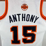 Nuggets ANTHONY #15 White  热压 1:1 Quality NBA Jersey 2006/2007