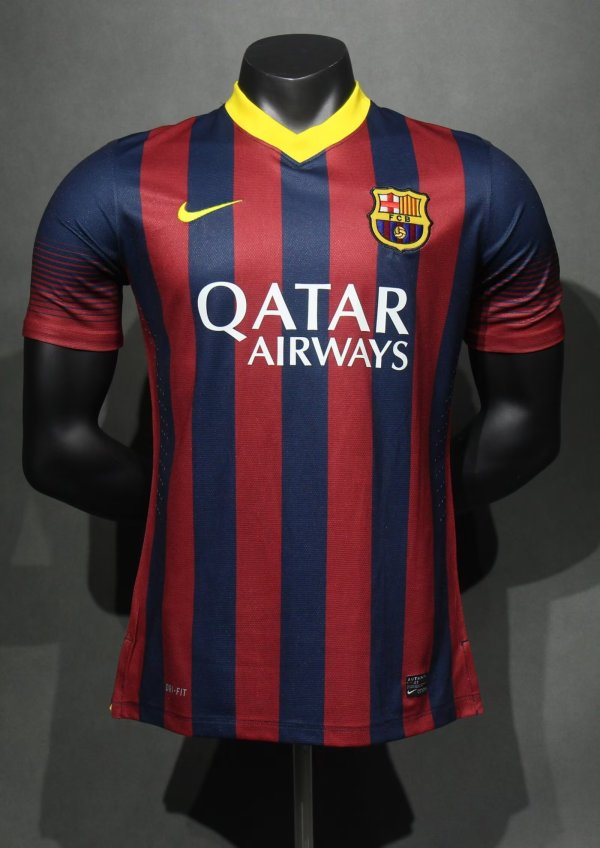 Barcelona Home Retro Player 1:1 Quality Soccer Jersey 2013/2014