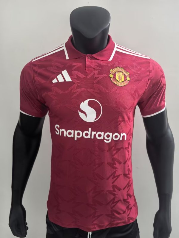 24/25 Manchester United Red Special Edition Player 1:1 Quality Soccer Jersey