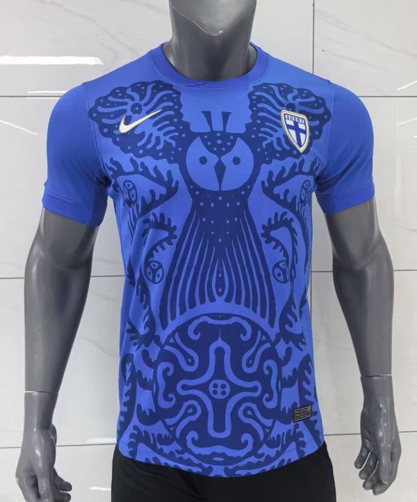 Finland Away Fans 1:1 Quality Soccer Jersey 25/26