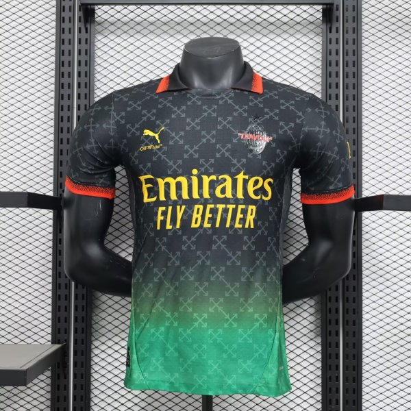 25/26 AC Milan Special Edition Black Player 1:1 Quality Soccer Jersey