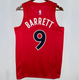 2023 Toronto Raptors BARRETT #9 Red   1:1 Quality NBA Jersey