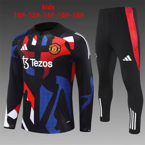 Manchester United Kids 1:1 Quality Training Jersey 24/25
